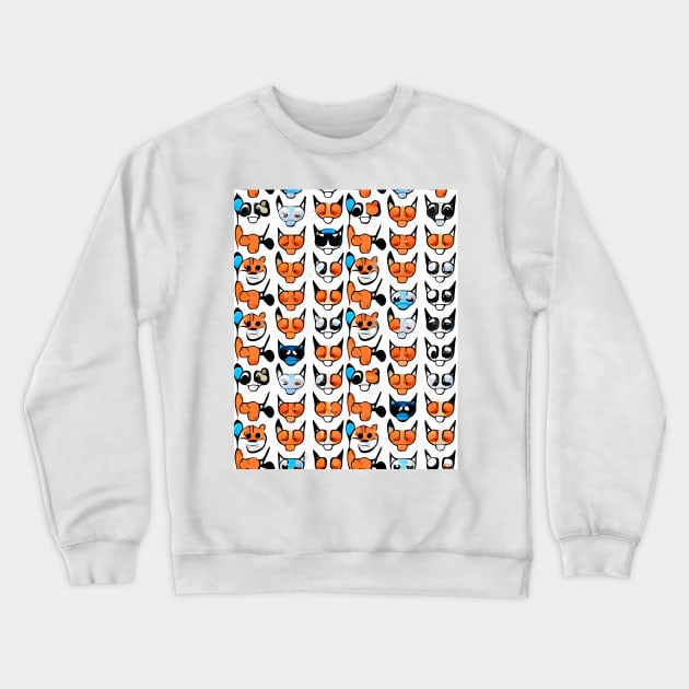 Cat Nip Crewneck Sweatshirt by Bizaire